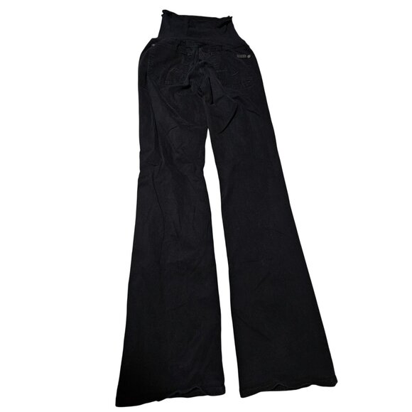 A Pea in the Pod Maternity Jeans Womens Size 28 Waist Boot Cut Black Denim - Picture 3 of 4